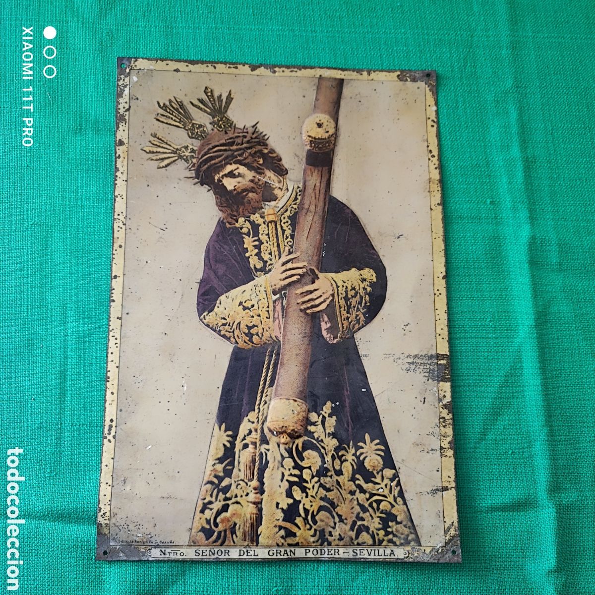 Carteles: Chapa nuestro se&ntilde;or del gran poder, Sevilla. - Foto 1