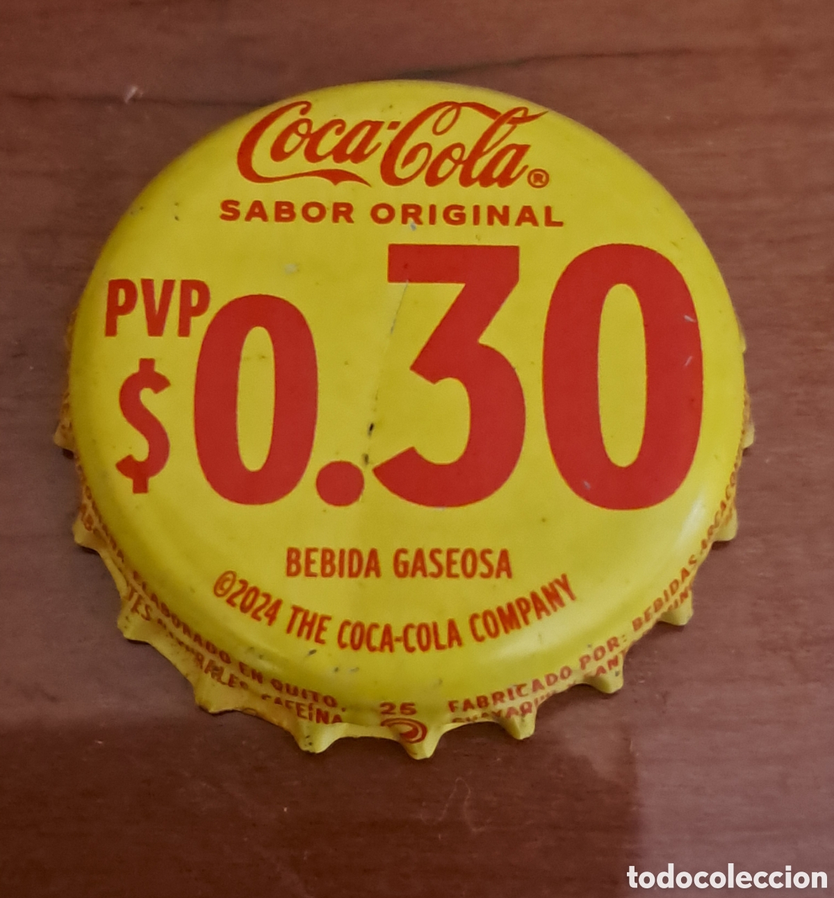 Carteles: Chapa Coca Cola sabor original - Foto 1