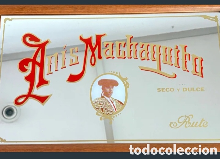 Posters: Espejo publicidad anis machaquito