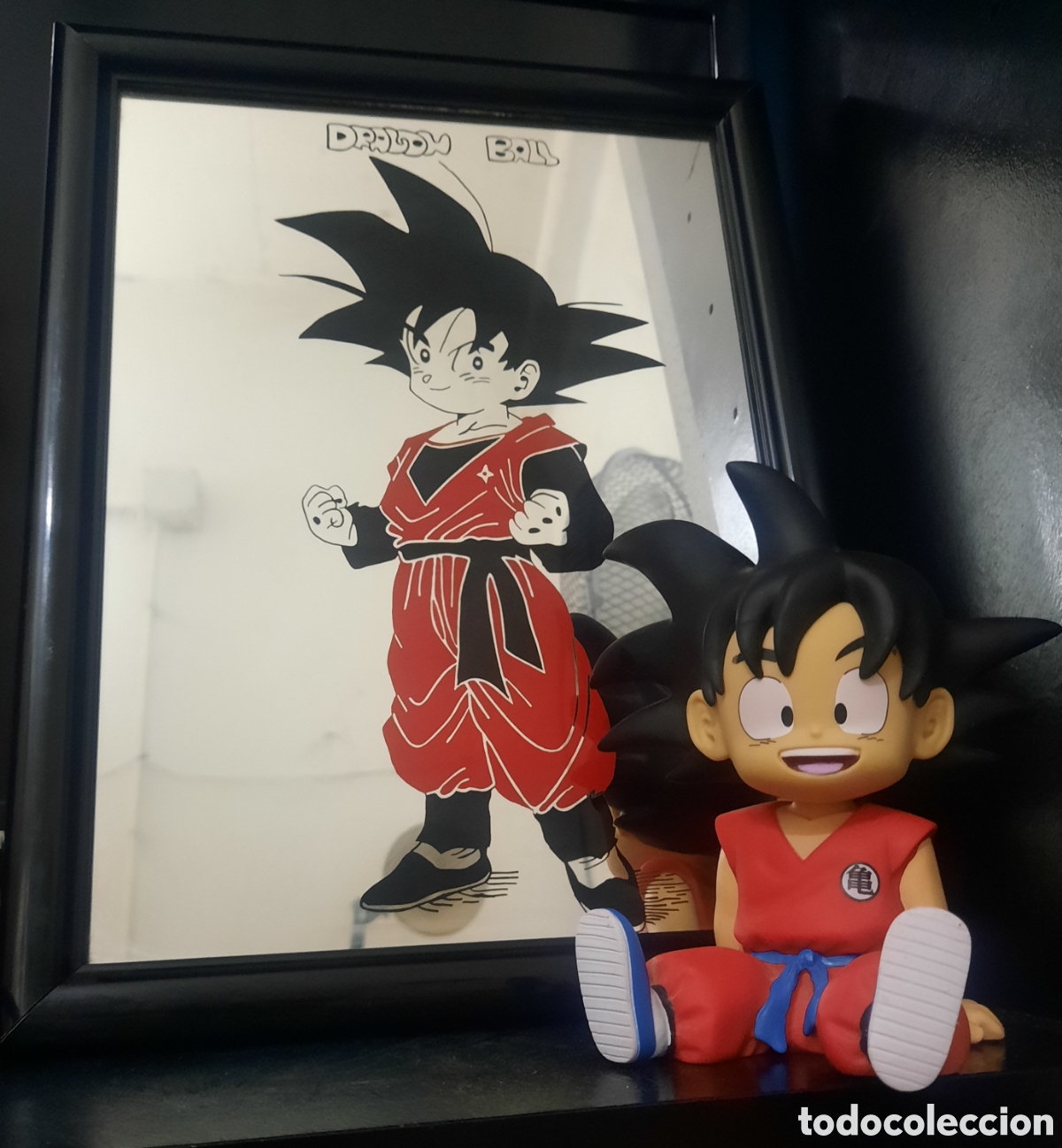 Carteles: Cuadro Espejo Dragon Ball Son Goku