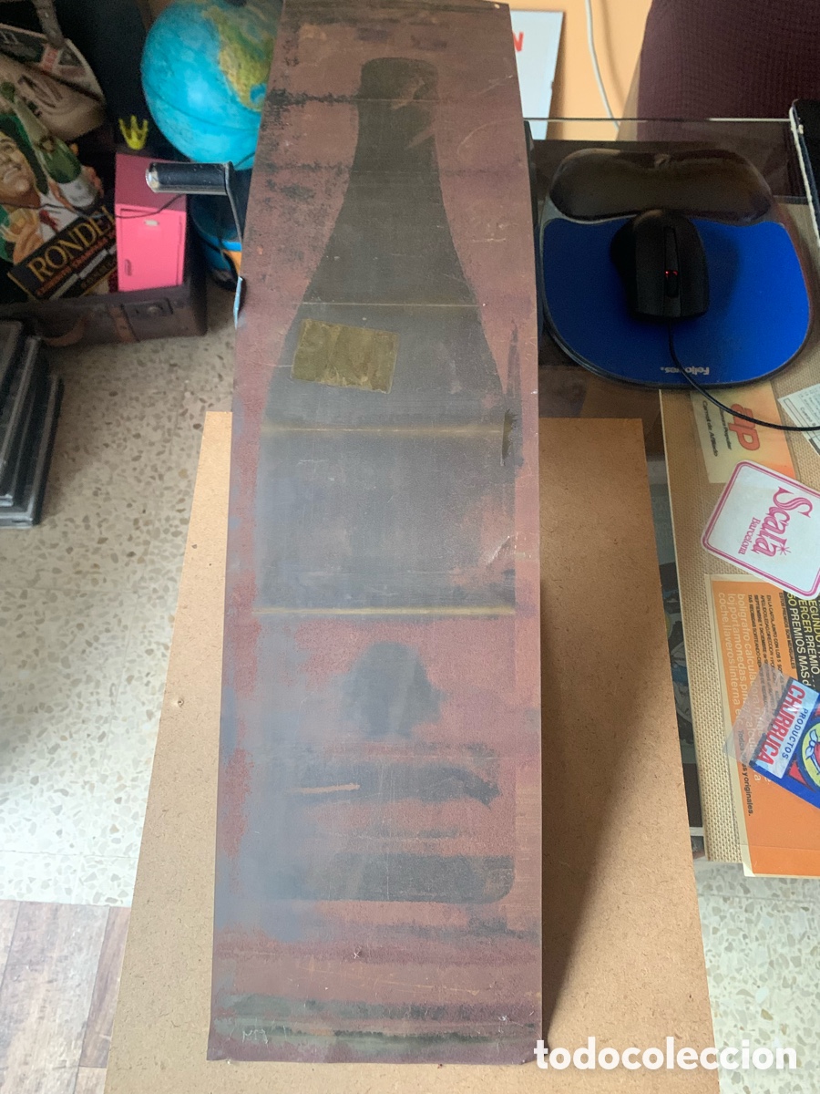 Carteles: GRAN CHAPA MET&Aacute;LICA DE CAVA CODORNIU. - Foto 4
