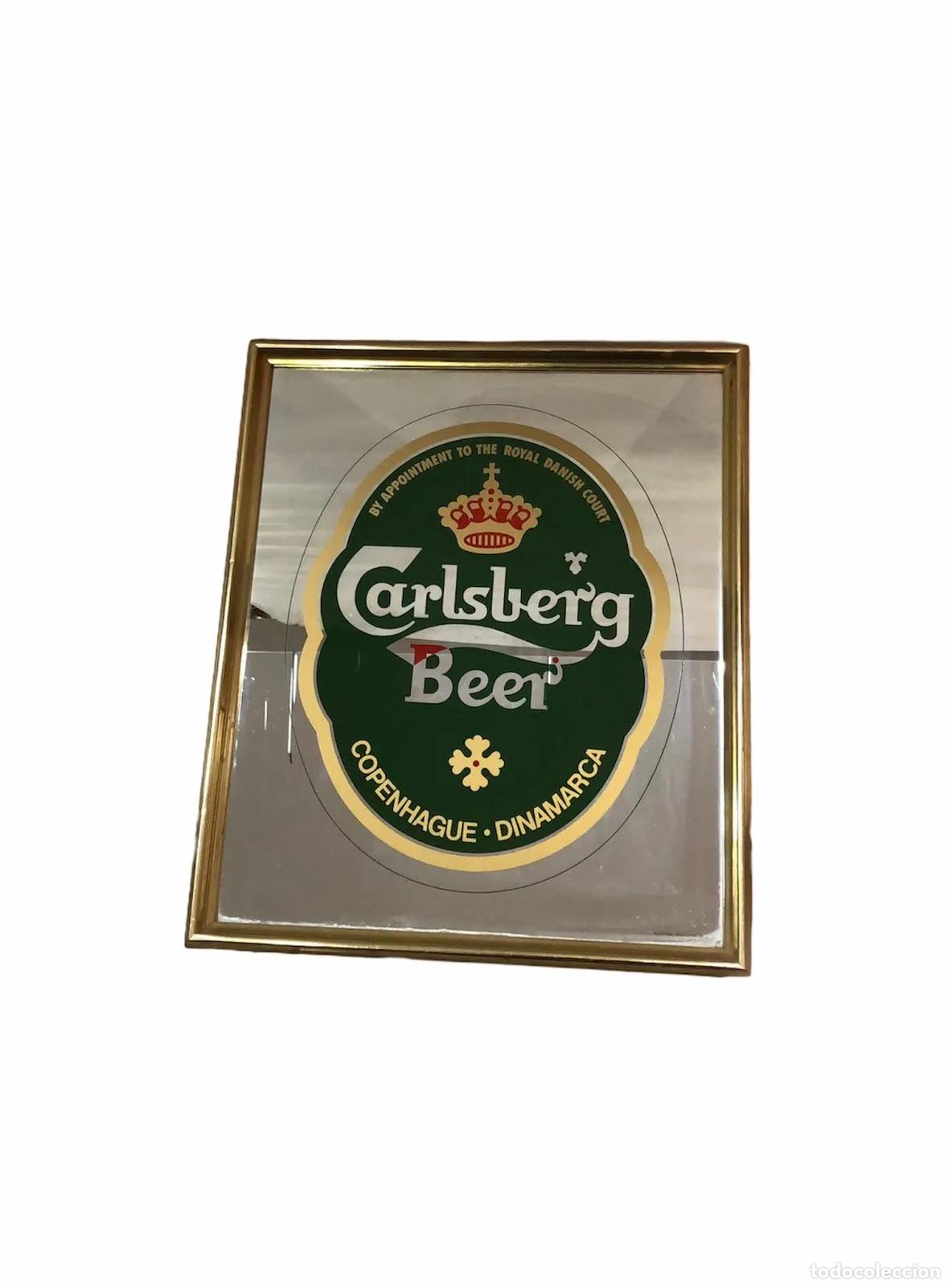 Posters: cartel espejo carlsberg