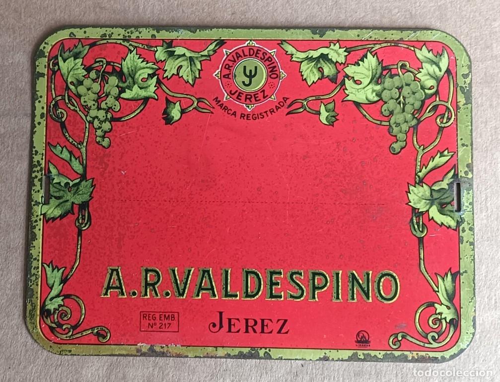 Carteles: 3 chapas -- A. R. VALDESPINO - Foto 6