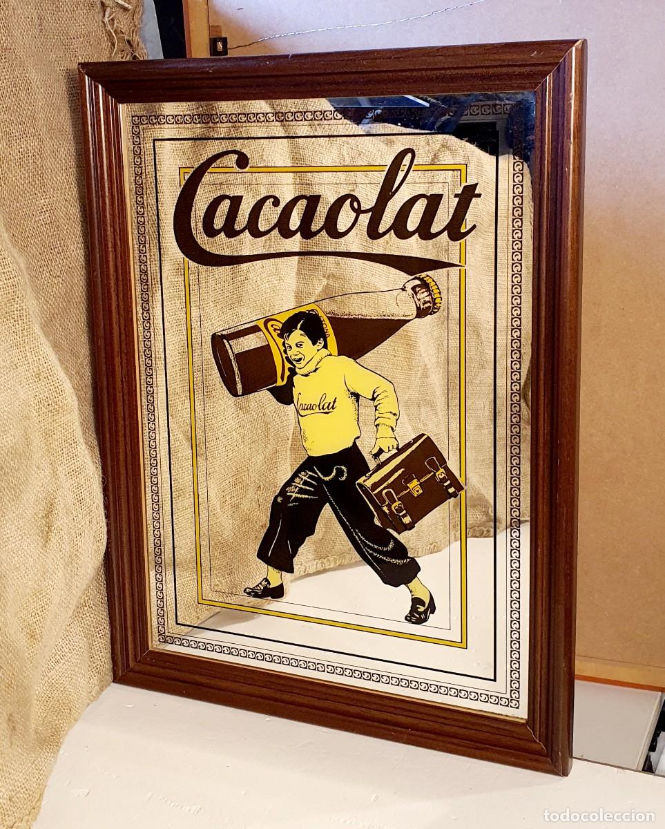 Carteles: Espejo Cacaolat cl&aacute;sico. - Foto 1