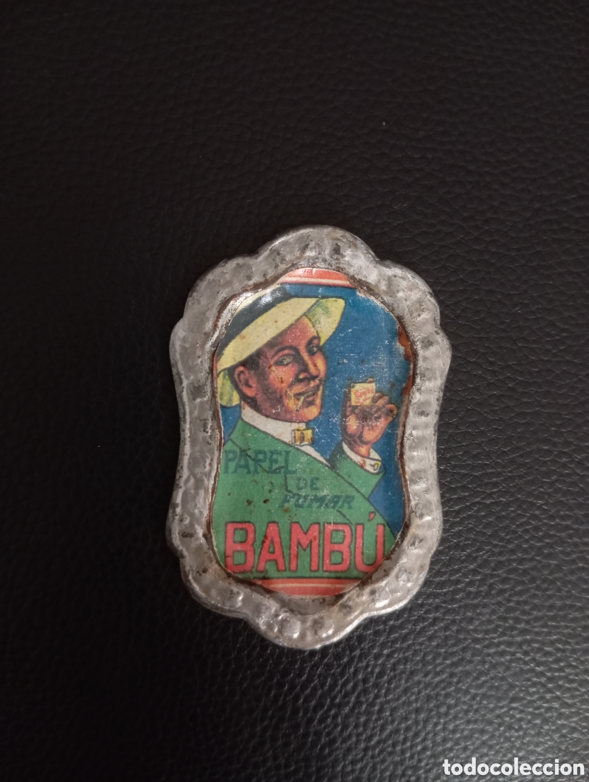 Carteles: BANDEJITA PUBLICITARIA PAPEL DE FUMAR BAMBU - ALCOY