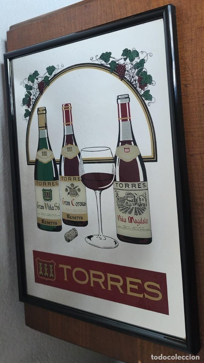 Carteles: TORRES -- ESPEJO -- 3 BOTELLAS - Foto 1