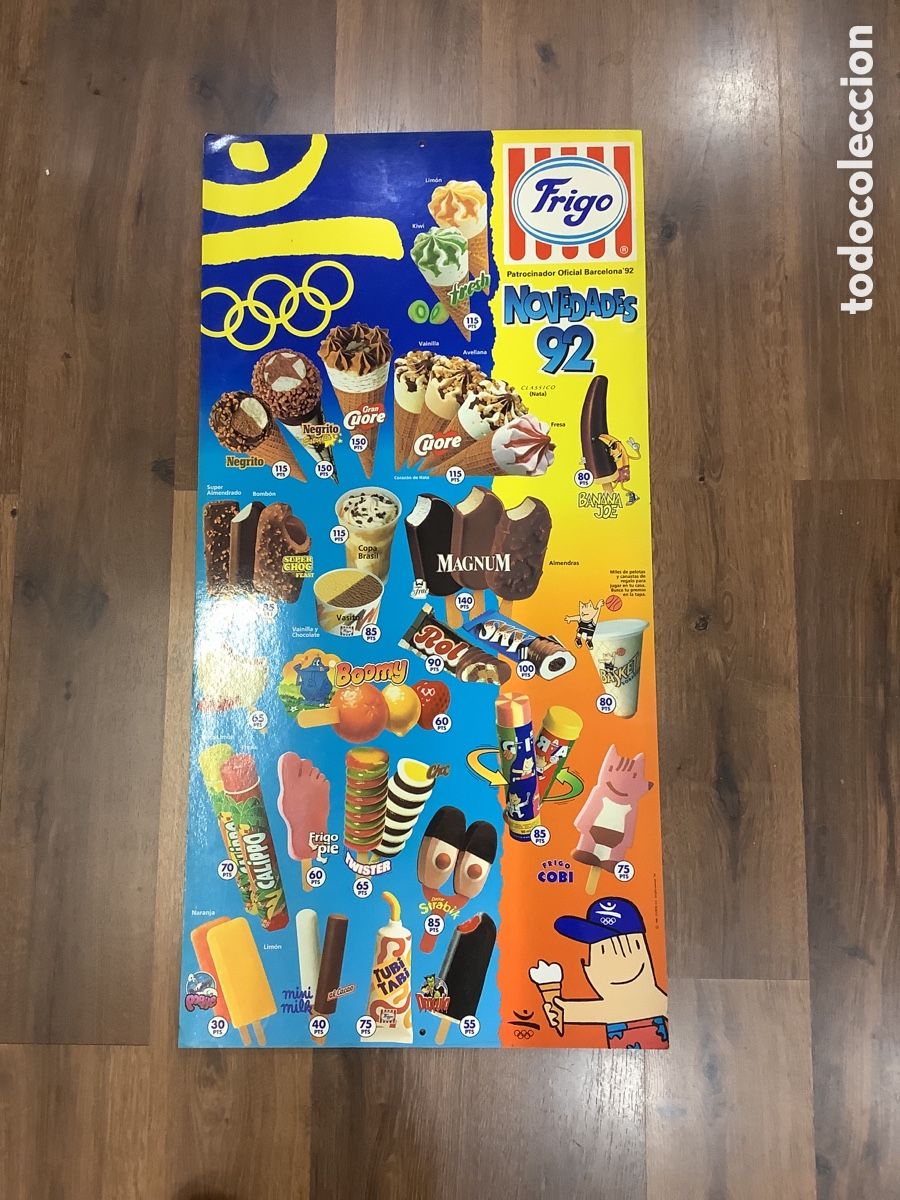 Carteles: CARTEL FRIGO BARCELONA 92