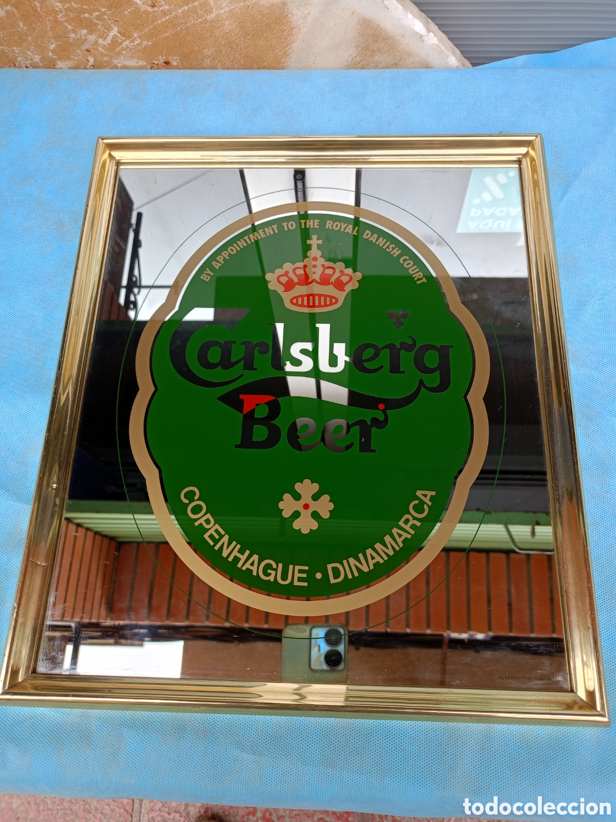 Carteles: ESPEJO CERVEZA CARLSBERG - Foto 2