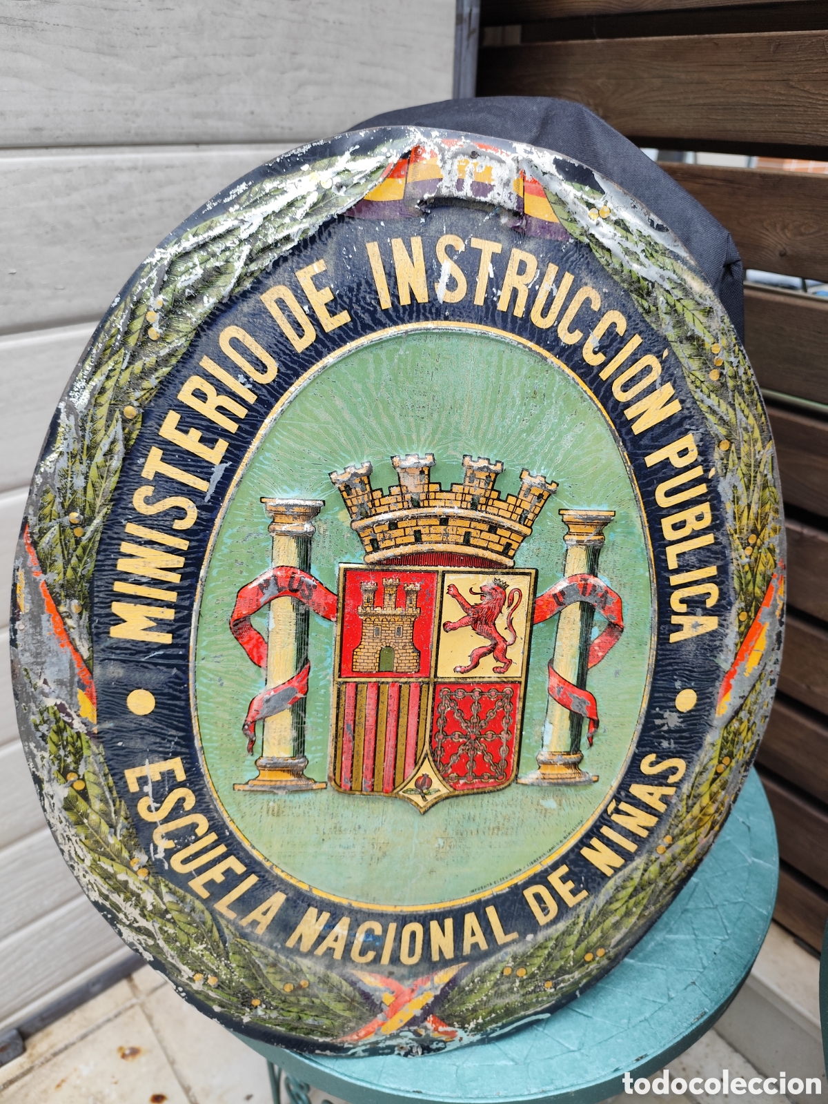 Carteles: Placa Escuela Nacional de Ni&ntilde;as