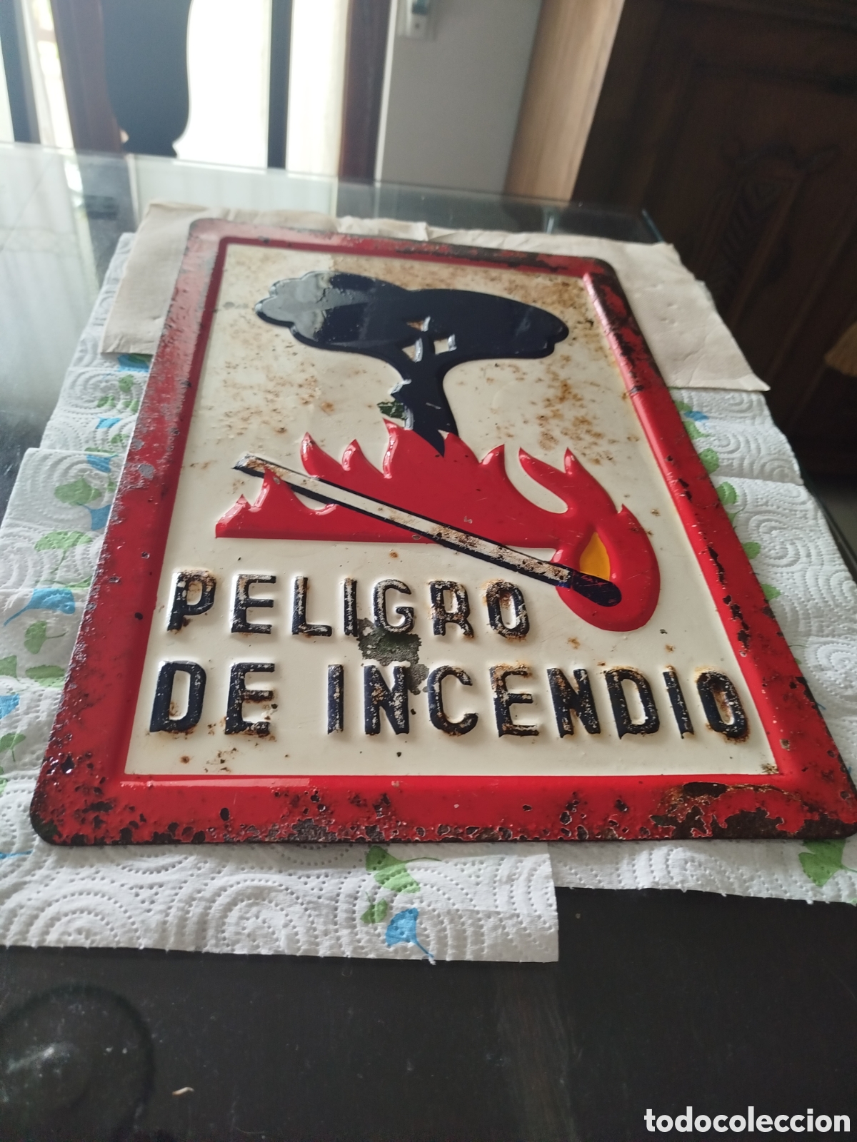 Carteles: Cartel Peligro de incendio - Foto 1