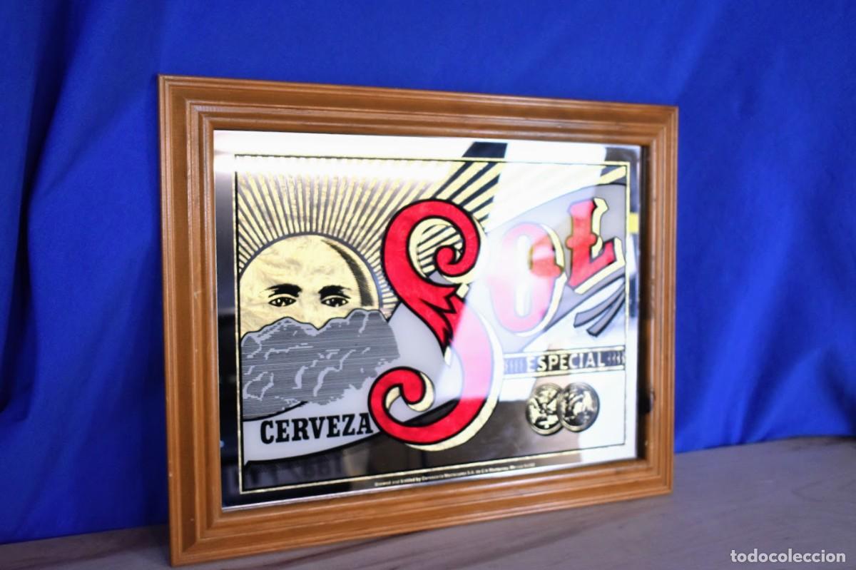 Carteles: Cuadro espejo cerveza Sol Mexico - Foto 4