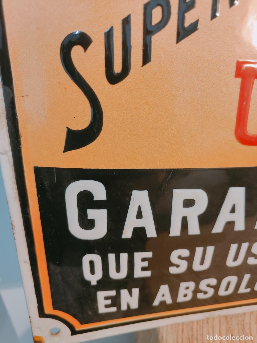Carteles: Chapa placa esmaltada BATER&Iacute;AS U - Foto 5