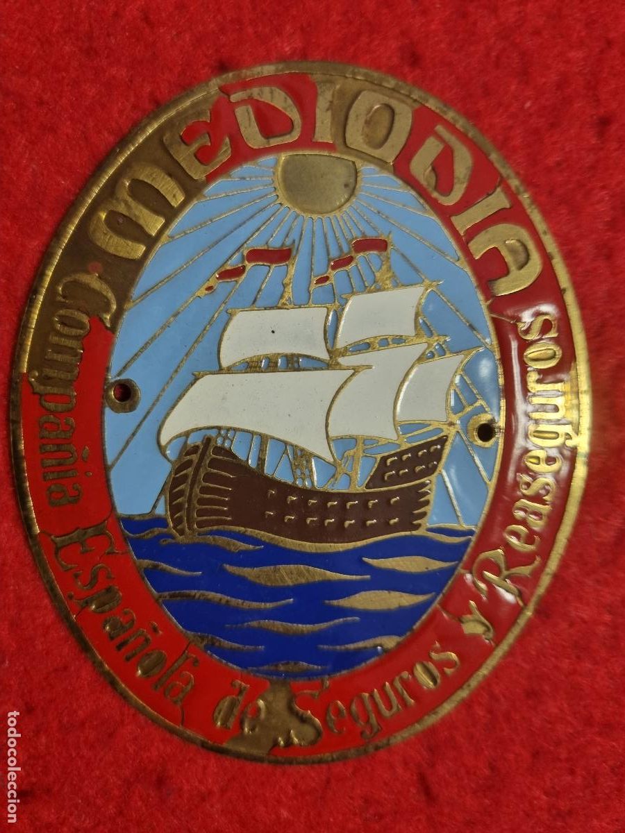 Affiches: CHAPA PUBLICIDAD COMPA&Ntilde;IA SEGUROS MEDIODIA ORIGINAL KV1