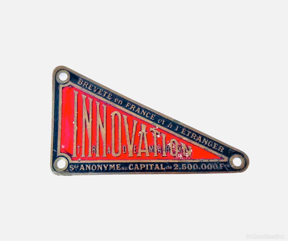 Carteles: CURIOSA CHAPITA DE COLECCION FRANCESA PLACA ANTIGUA COLECCIONISMO CHAPA INSIGNIA EMBLEMA