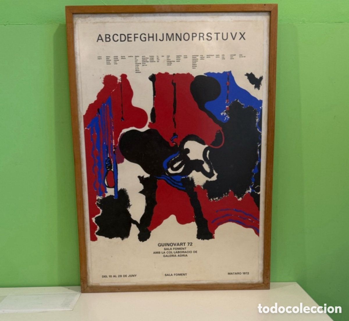 Plakate: CARTEL - POSTER (GUINOVART 72) GALERIA ADRIA.