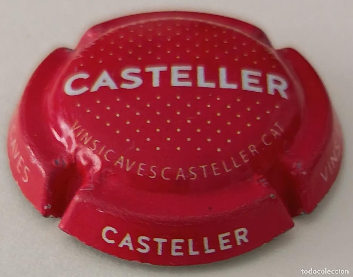 Carteles: Chapa o placa de cava. Cava Casteller Vins i Caves.