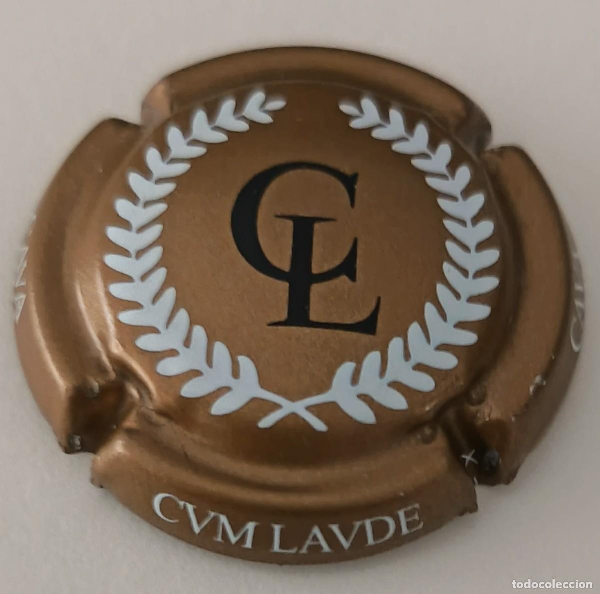 Carteles: Chapa o placa de cava. Cava Cum Laude.