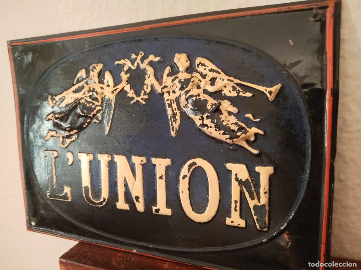 Carteles: Chapa de Seguros LUNION. - Foto 2