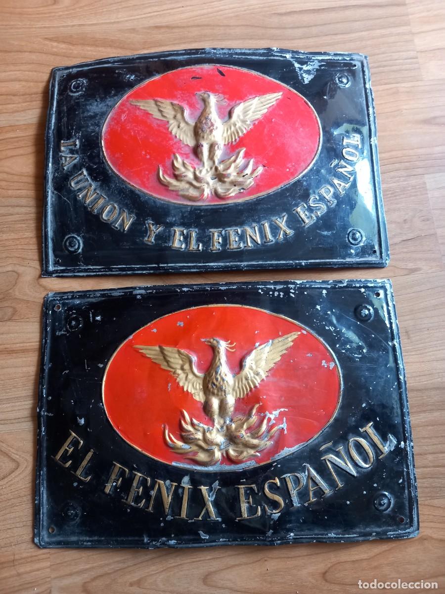 Carteles: UNICO !!! El fenix espa&ntilde;ol y la uni&oacute;n y el fenix espa&ntilde;ol