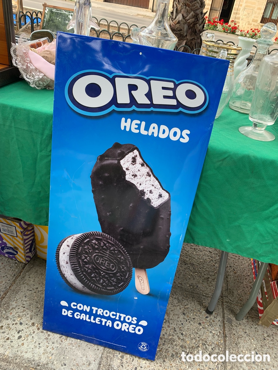 Carteles: Oreo helados chapa nestle
