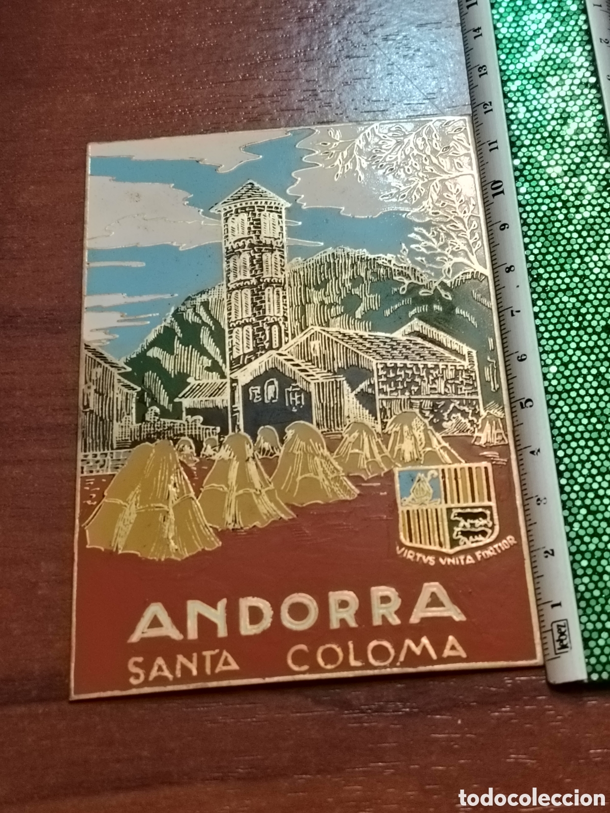 Carteles: Gran Chapa antigua Andorra (Santa Coloma)