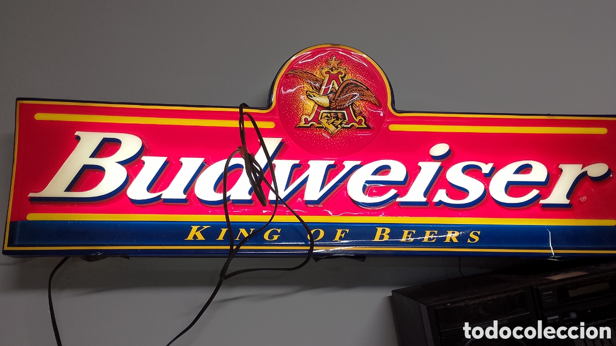 Carteles: Cartel luminoso a&ntilde;os 80 cerveza