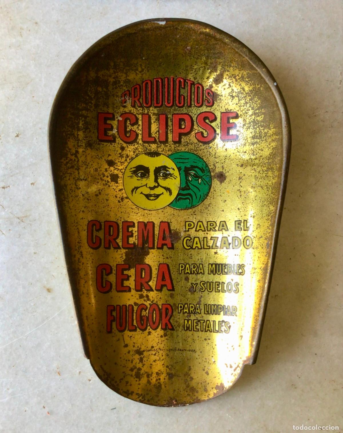 Carteles: ANTIGUO MEDIDOR PUBLICITARIO PRODUCTOS ECLIPSE- CREMA PARA CALZADO - CERA SUELOS Y MUEBLES