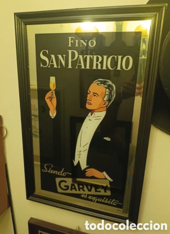 Carteles: Espejo publicidad fino San patricio