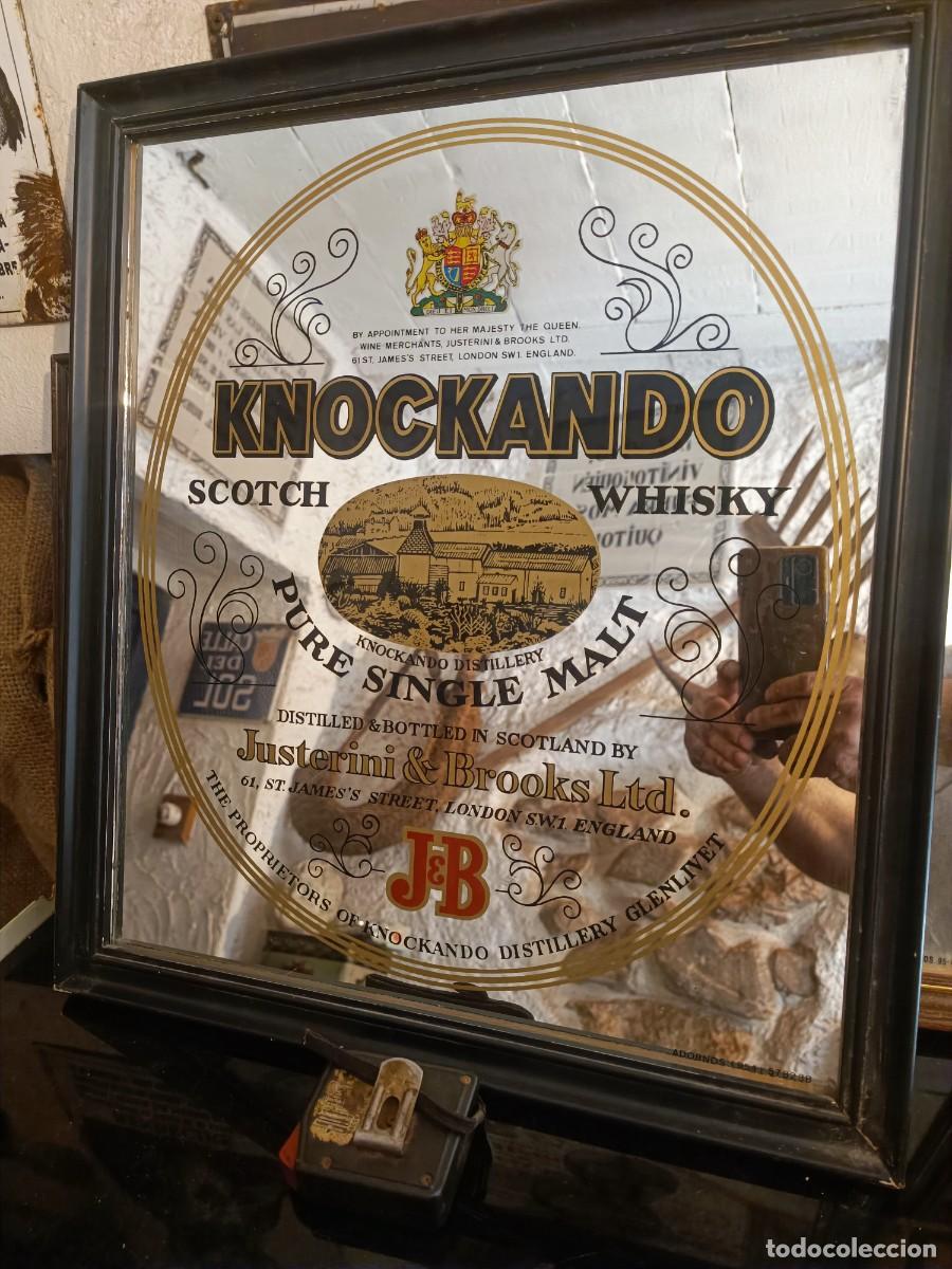 Carteles: Cartel antiguo de whisky knockando