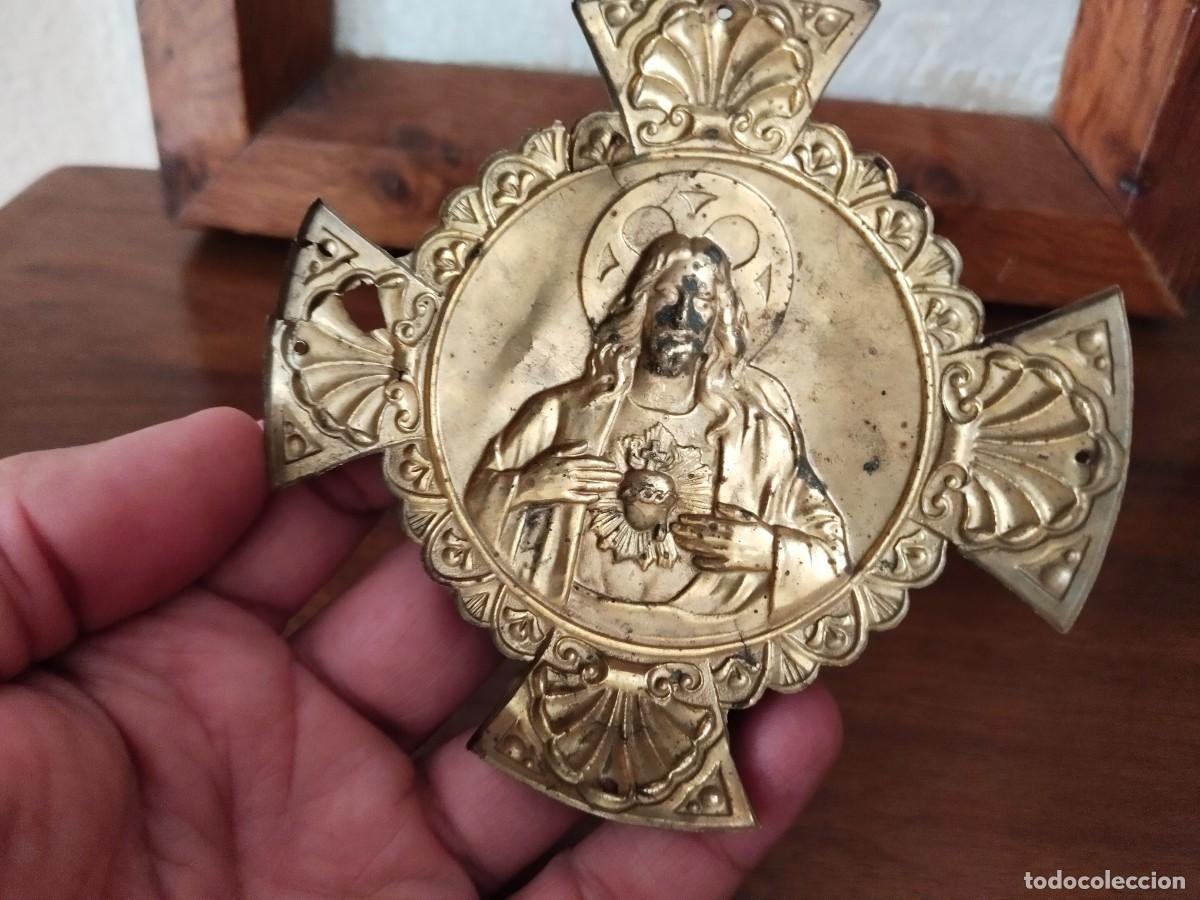 Carteles: Antigua placa de puerta del Coraz&oacute;n de Jes&uacute;s. - Foto 5