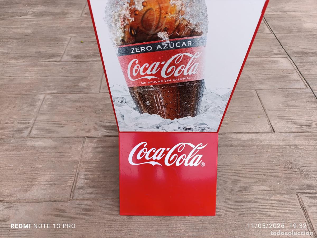 Carteles: COCA COLA COCACOLA SOPORTE &rdquo;TAKE AWAY&rdquo; &rdquo;PARA LLEVAR&rdquo; - IMPRESI&Oacute;N EN AMBAS CARAS.