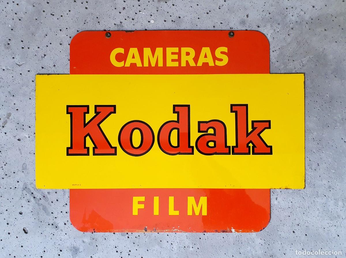 Carteles: Chapa doble cara Kodak, USA, 1950.