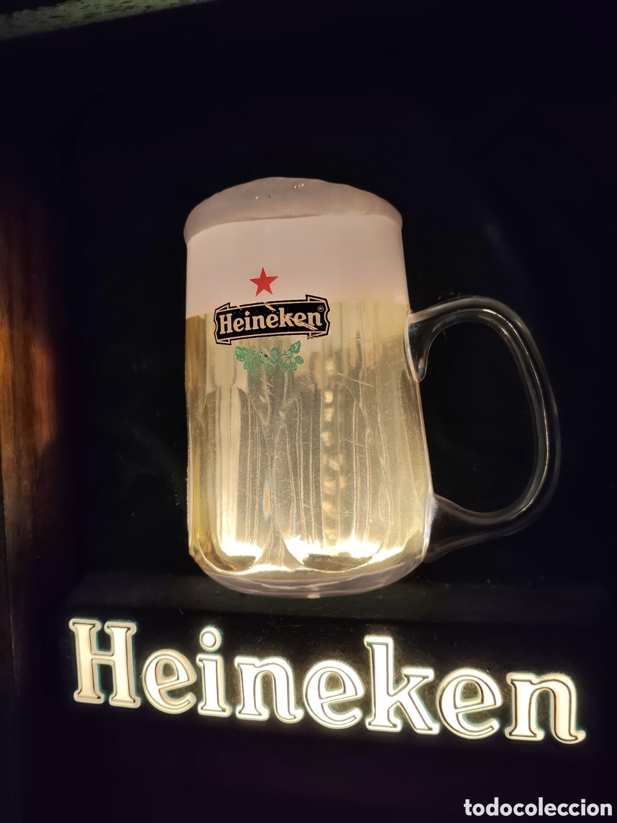 Carteles: LUMINOSO HEINEKEN CON BURBUJAS