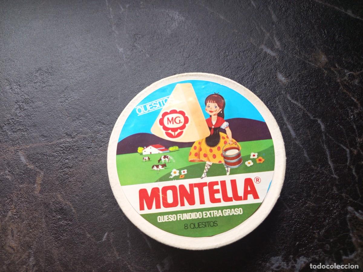 Carteles: Antiguo envase de quesitos Montella. Incluye puzzle!