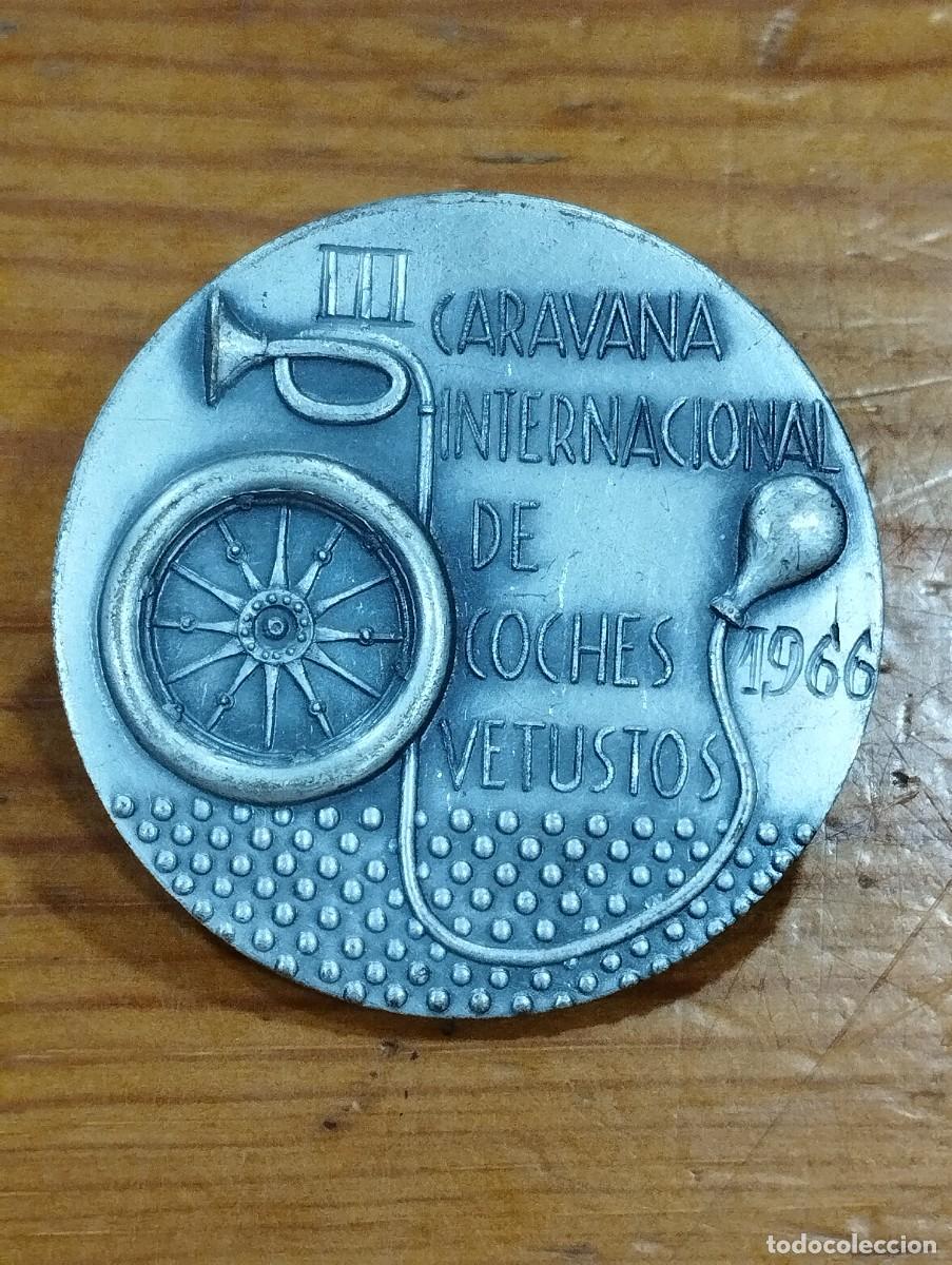 Carteles: PLACA &oacute; CHAPA III CARAVANA INTERNACIONAL M.C.G. 1966 COSTA BRAVA - GARROTXA.