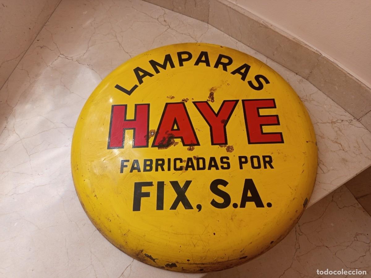 Affiches: Antigua placa Lamparas Haye de Fix, S.A
