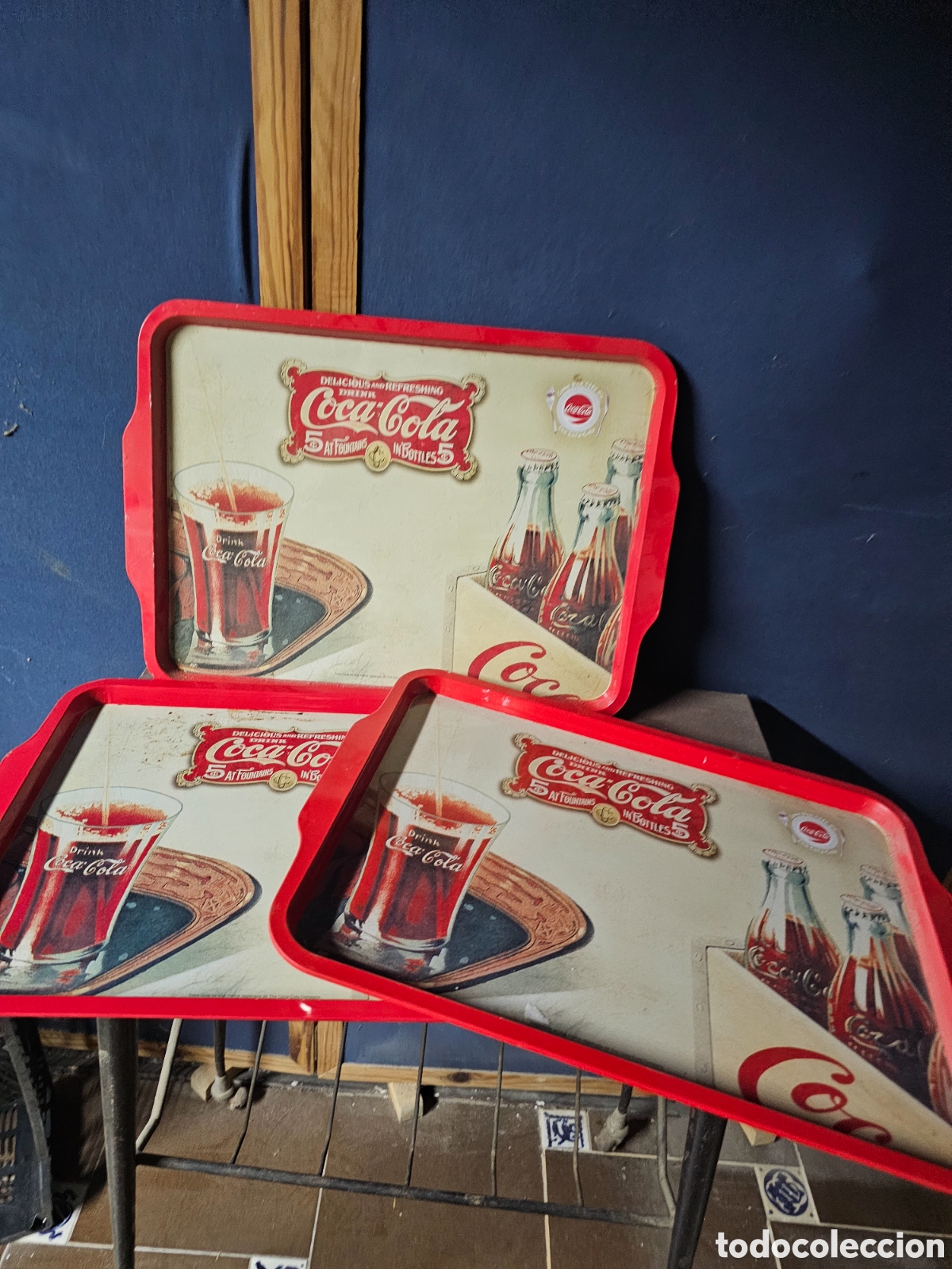 Carteles: Bandejas de Cocacola
