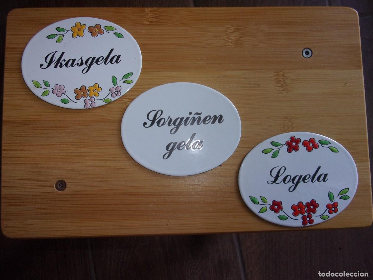 Carteles: Tres chapas indicadoras - Foto 1