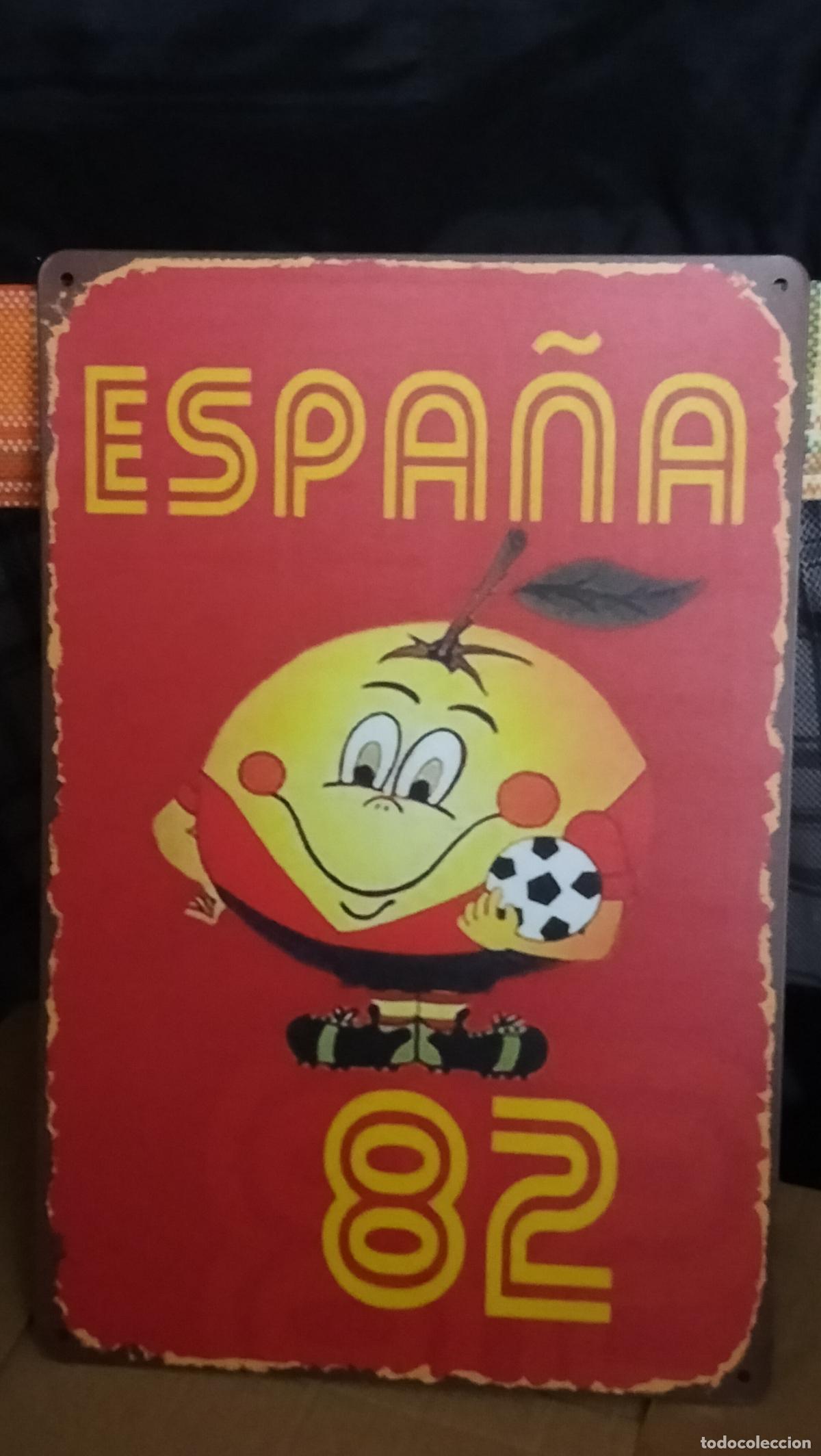 Carteles: CHAPA DE ESPA&Ntilde;A 82, REPLICA................................. - Foto 2