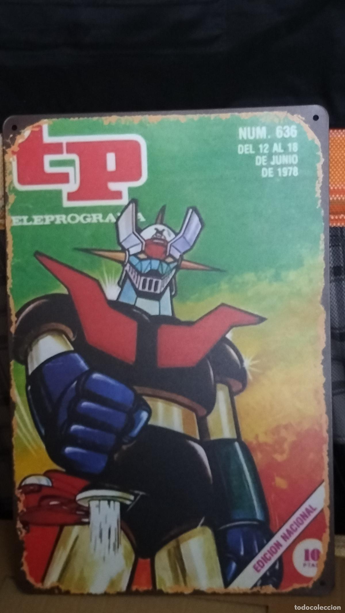 Carteles: CHAPA TP MAZINGER Z, ................................................ - Foto 2