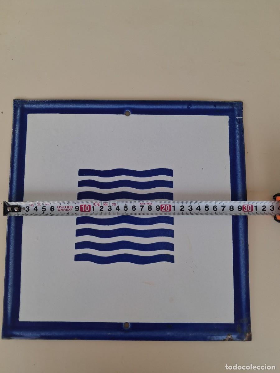 Carteles: Placa esmaltada piscina/agua - Foto 2