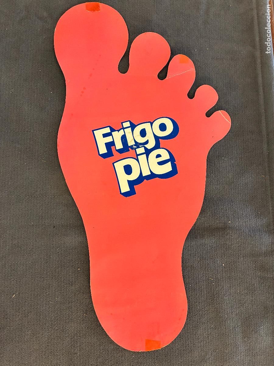 Carteles: Publicidad carton helados frigo Frigo Pie producto mide 48 x 23 alguna marca o se&ntilde;al