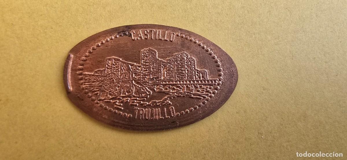 Carteles: CHAPA MET&Aacute;LICA DEL CASTILLO DE TRUJILLO
