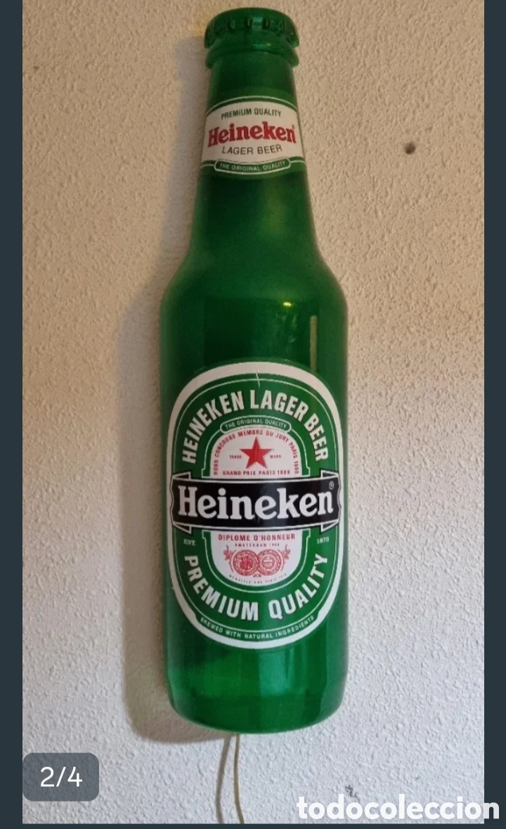 Carteles: Luminoso botella Heineken - Foto 2