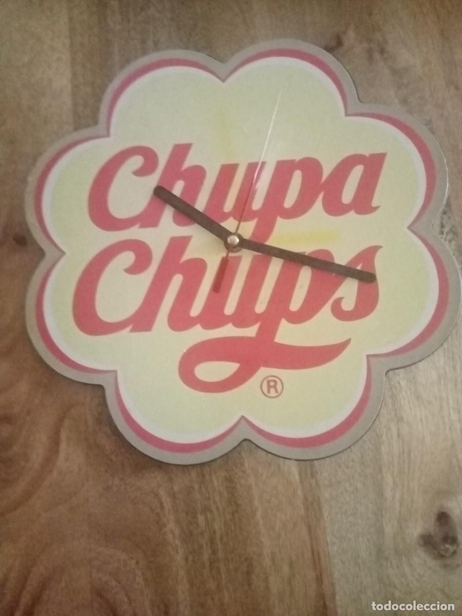 Carteles: Reloj de pared Chupa Chups. A&ntilde;os 80-90. Publicidad