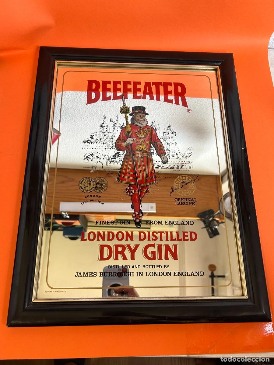 Carteles: CUADRO ESPEJO BEEFEATER DRY GIN