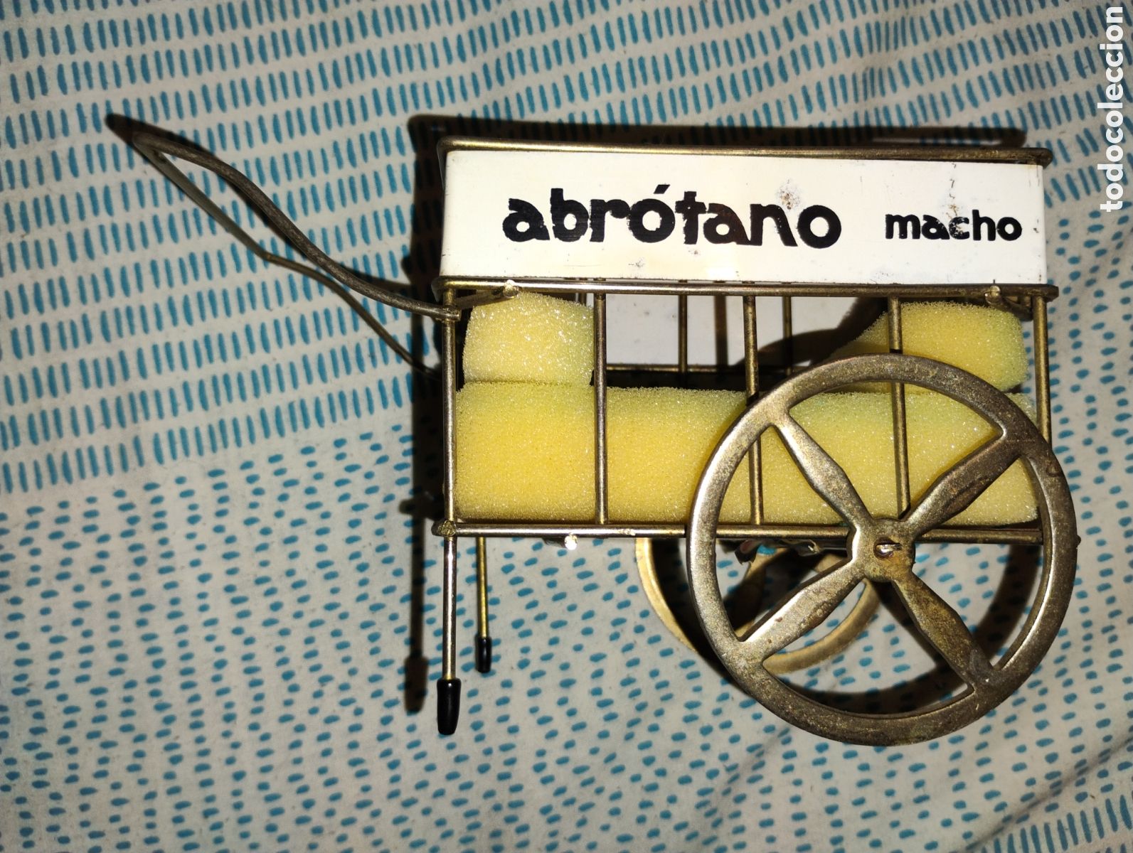 Carteles: &diams;Expositor Publicitario Vintage &rdquo;Abr&oacute;tano Macho&rdquo; - Artesan&iacute;as Nervi Madrid (A&ntilde;os 60/70) - &iexcl;Impecable