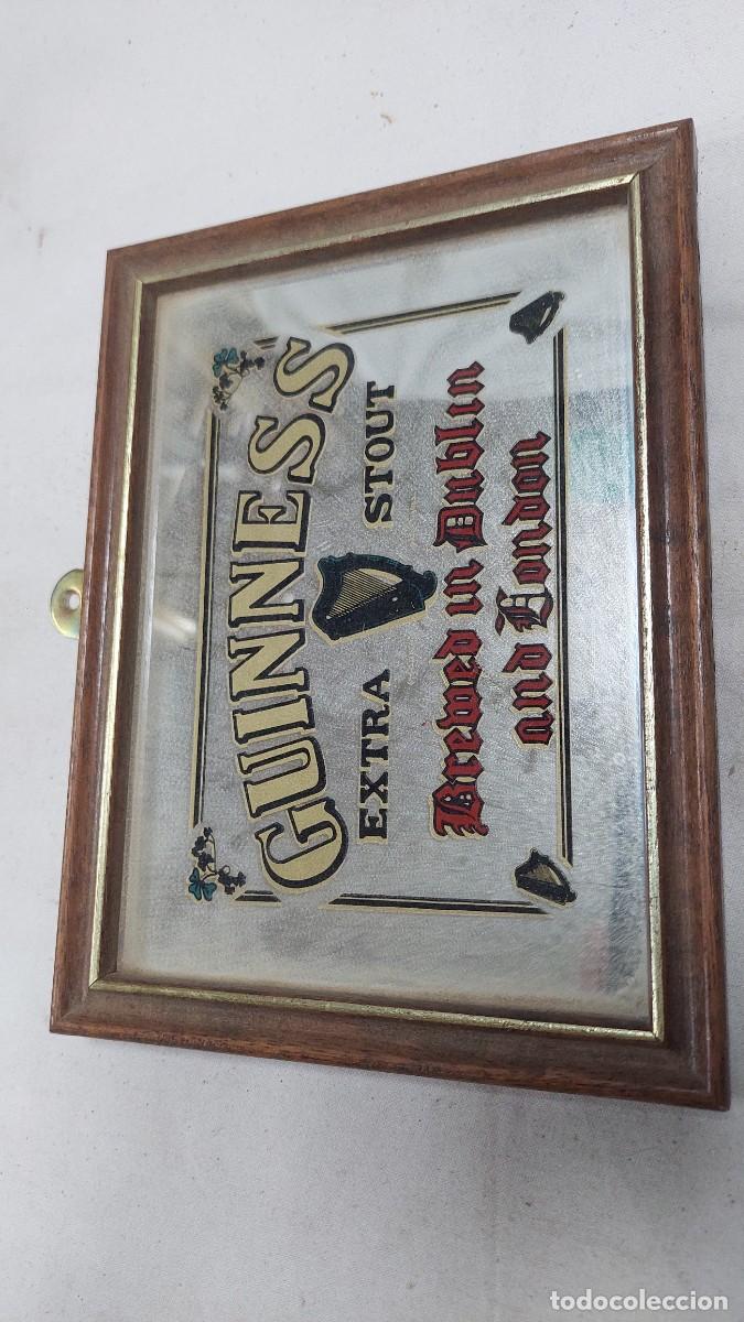 Carteles: Cuadro cristal publicitario cerveza Guinnes