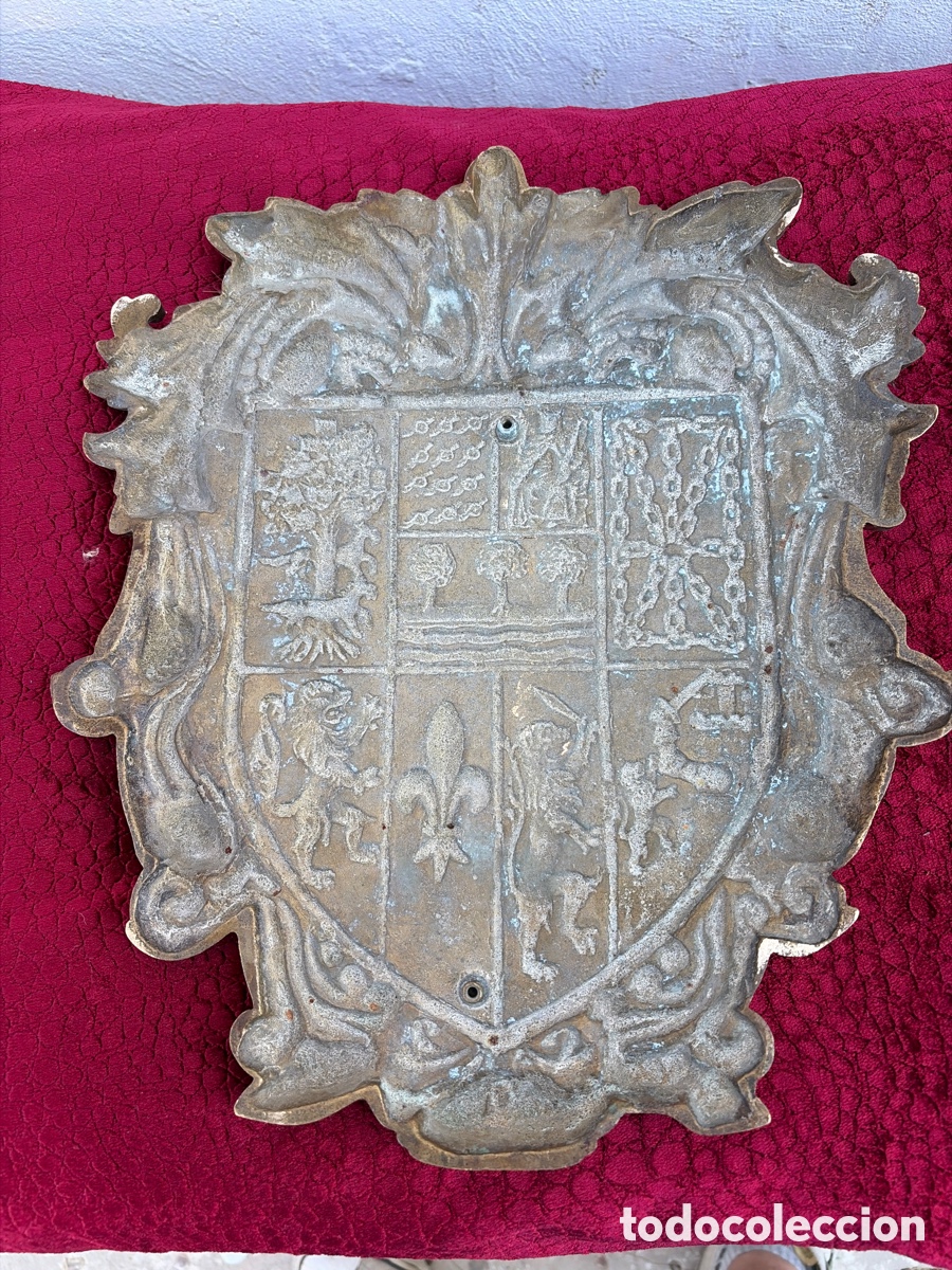 Carteles: Escudo Euskal Herria bronce fachada - Foto 2