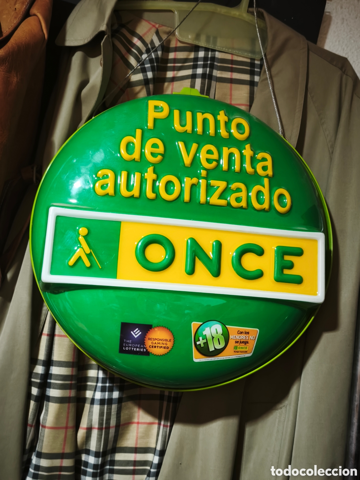 Carteles: Cartel luminoso ONCE doble cara